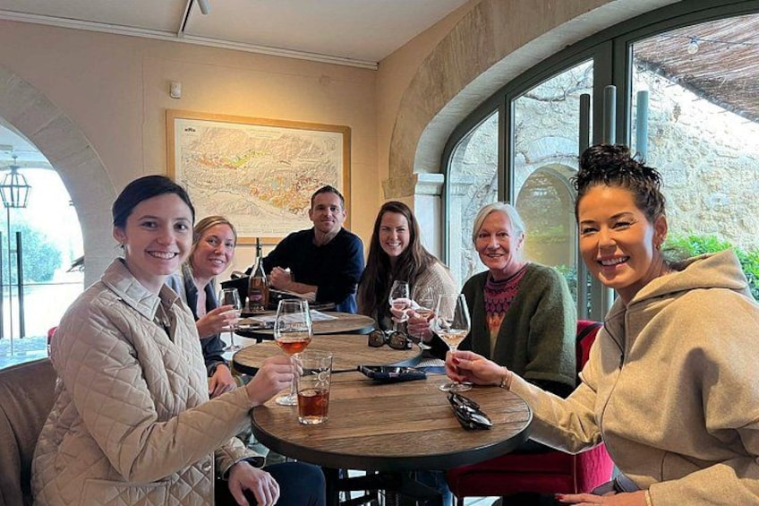 Wine testing Châteauneuf du Pape 4