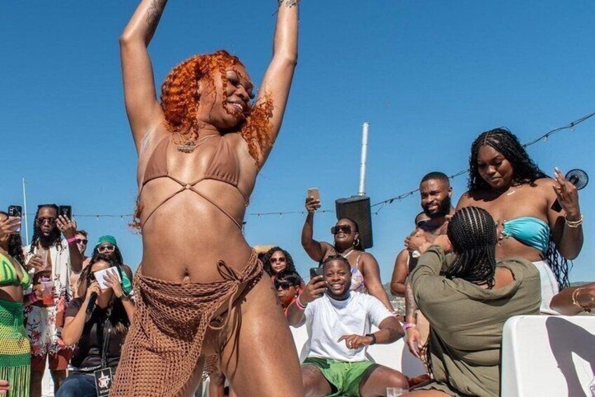 Punta Cana Hip Hop Party Boat Adults Only DJ & Open Bar & pickup 3