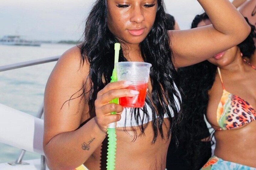 Punta Cana Hip Hop Party Boat with DJ Open Bar and Views & pickup 3