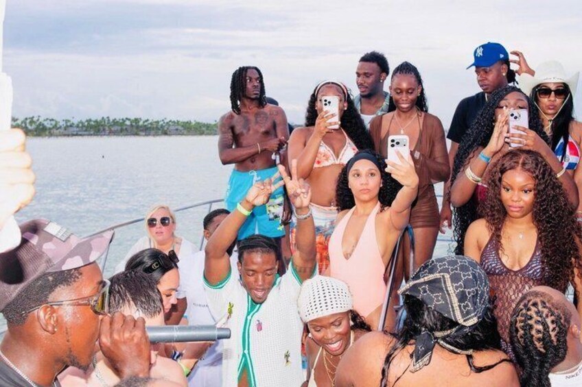 Punta Cana Hip Hop Party Boat with DJ Open Bar and Views & pickup 2