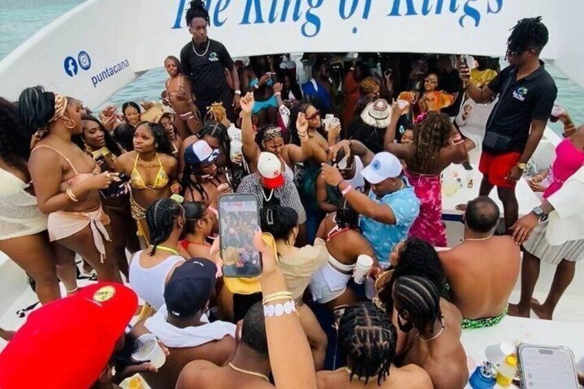 Punta Cana Hip Hop Party Boat Adults Only, DJ & Open Bar & pickup 4