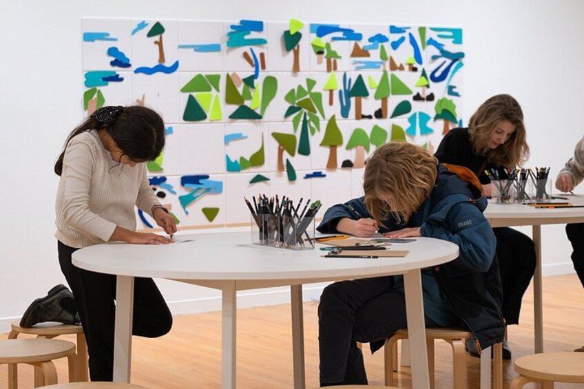 Bring the whole family! Family tours and hands-on art making activities every Sunday.

Image: Member Opening; February 2026; Photo: Vancouver Art Gallery 4