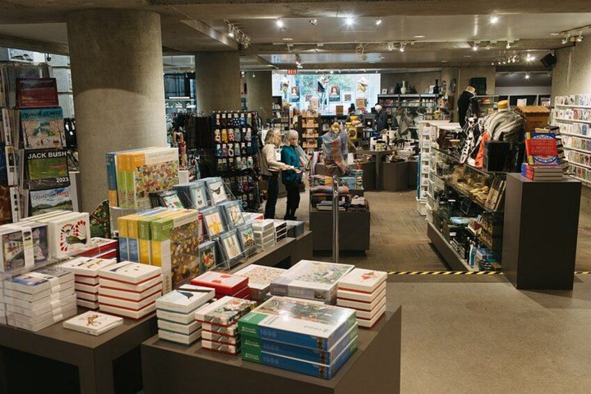 Take home a special memory! The Gallery Store features fun, exhibition-inspired finds for visitors of all ages. 3