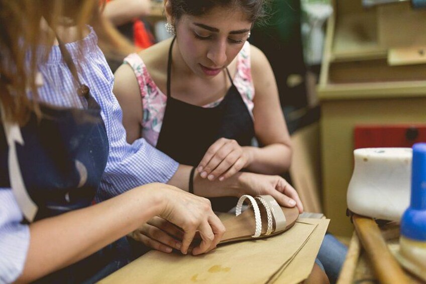 Sandal Making Workshop in Rome 3