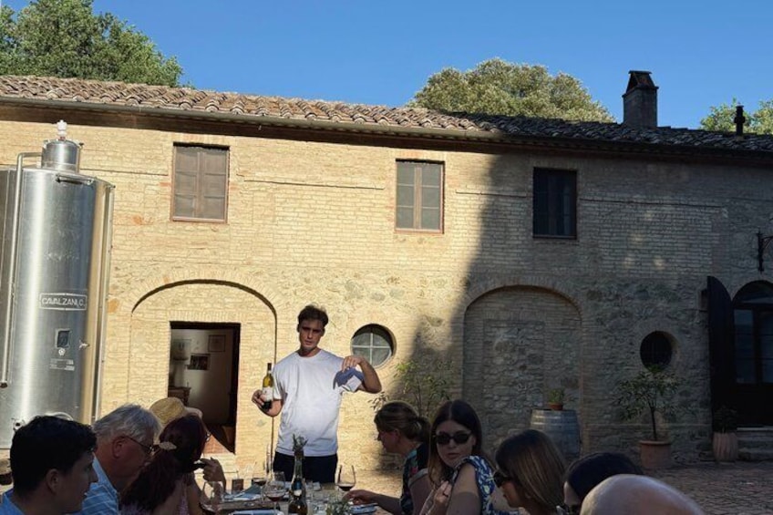 Chianti Wine Tasting at Castello di Orgiale 1