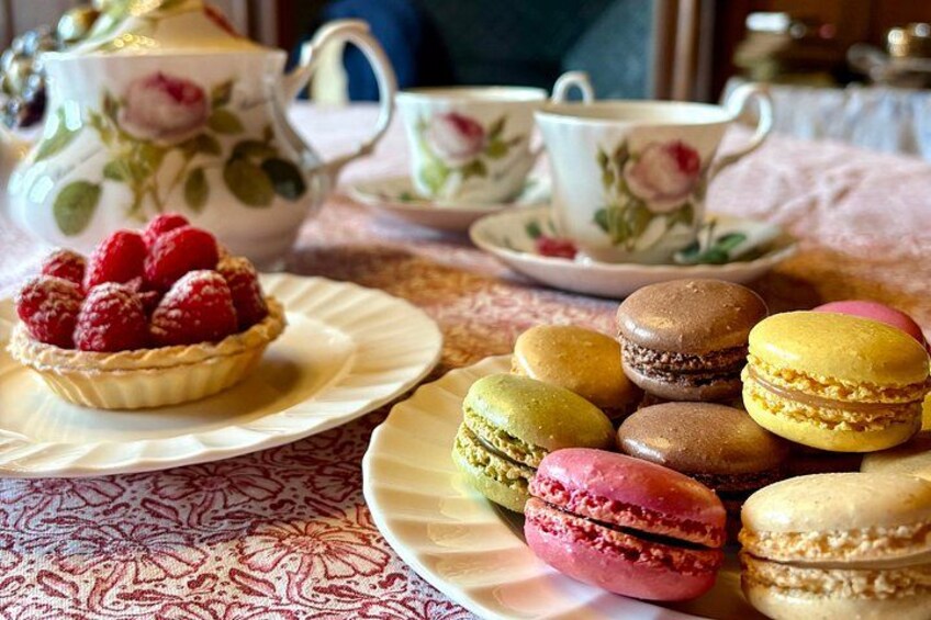 Delicious seasonal treats and tea 1