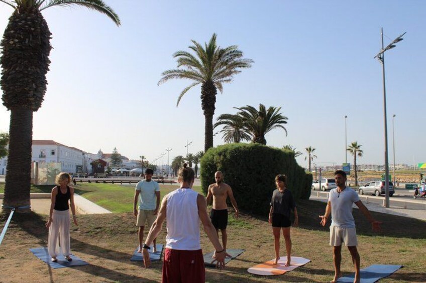 Lagos, Portugal: Yoga and Introduction to Slacklining 3