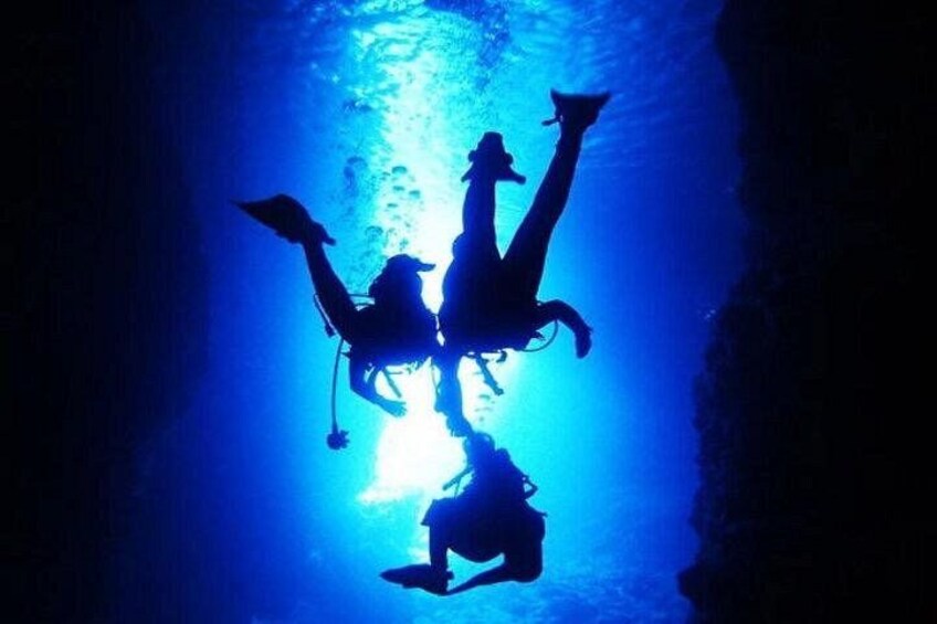 Okinawa Blue Cave Diving Adventure with Free Photos 1