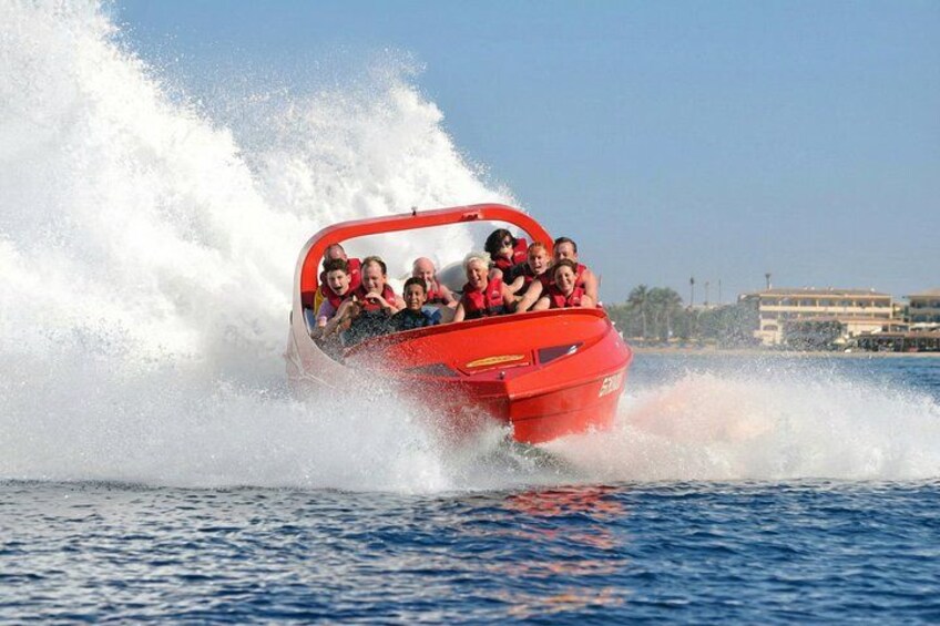 Jet Boat adventure Sharm El sheikh with private transportation 3