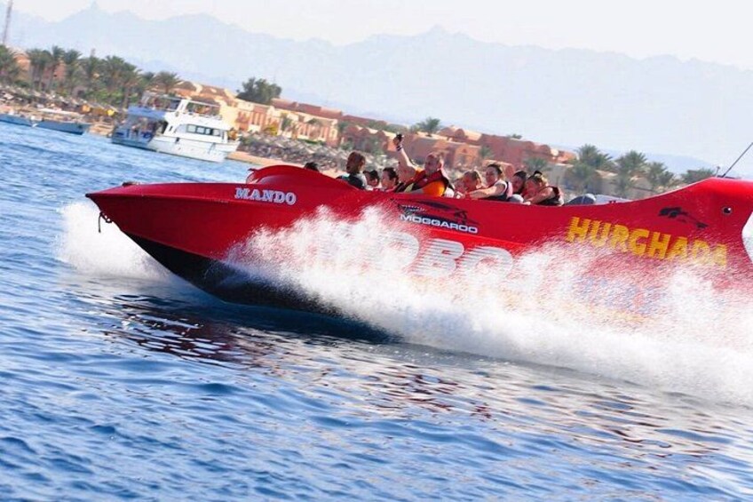 Jet Boat adventure Sharm El sheikh with private transportation 5