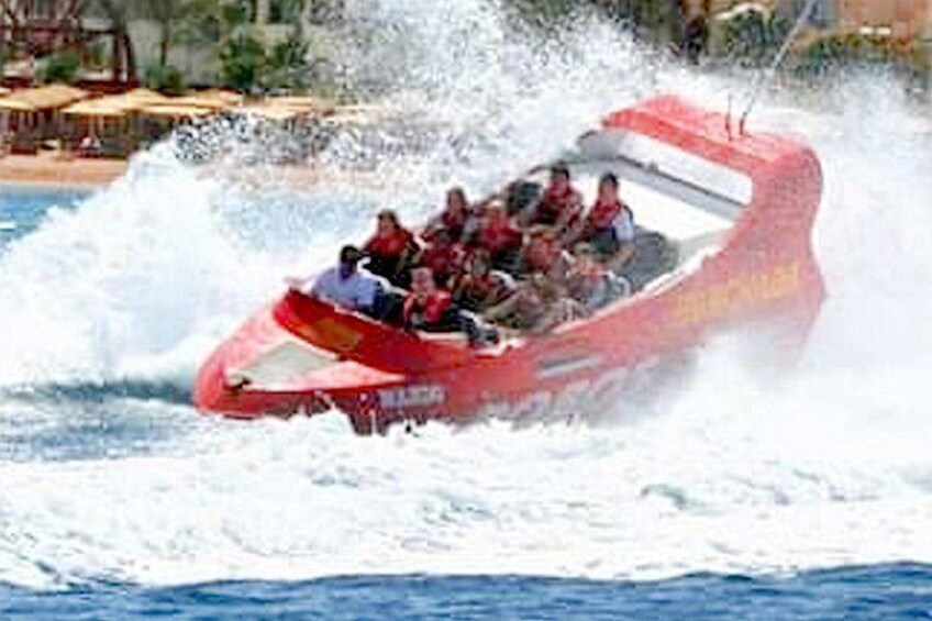 Jet Boat adventure Sharm El sheikh with private transportation 2