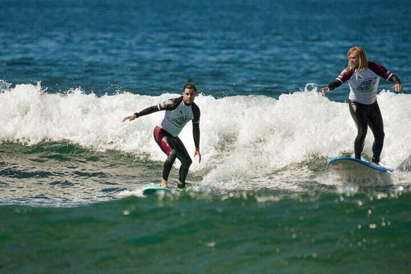 Group Surf Lesson in Playa de las Americas