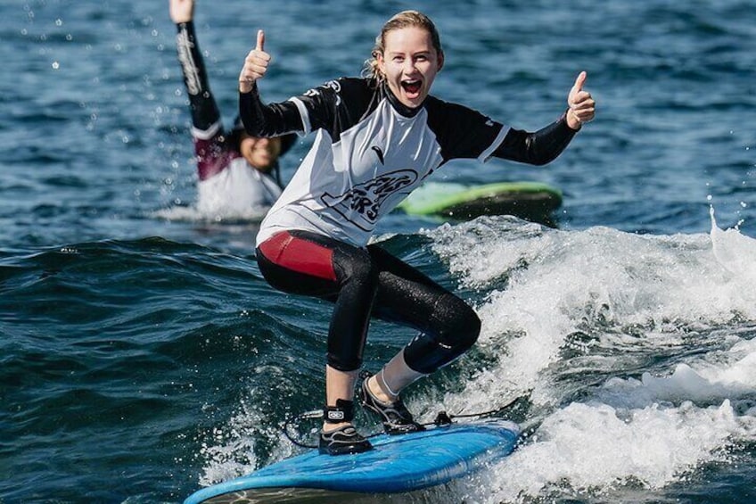 Group Surf Lesson in Playa de las Americas