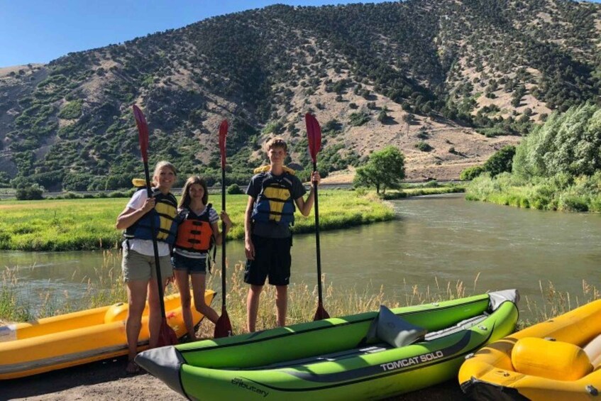 Morgan: Guided Kayaking on the Weber River 1