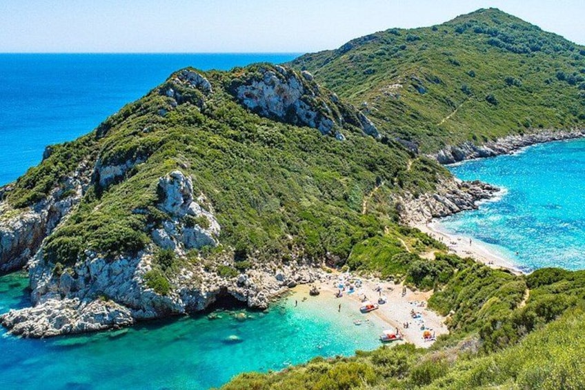 Private Tour to Angelokastro Lakones and Palaiokastritsa Half Day 1