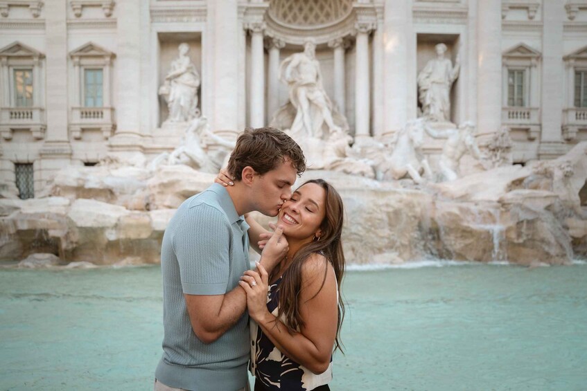 Picture 43 for Activity Rome: Private Iconic Photoshoot Trevi Fountain Golden Hour 5
