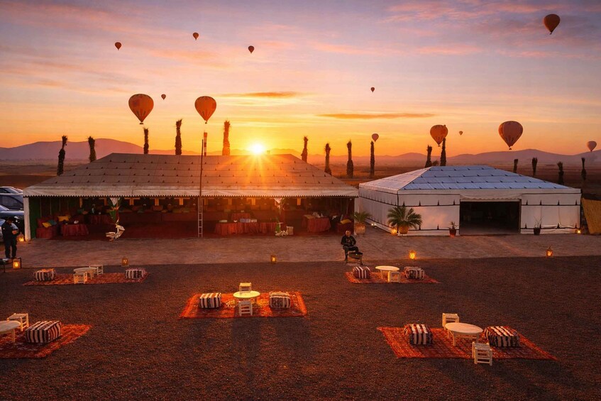 Picture 2 for Activity Marrakech: Hot Air Balloon Tour with Breakfast 3