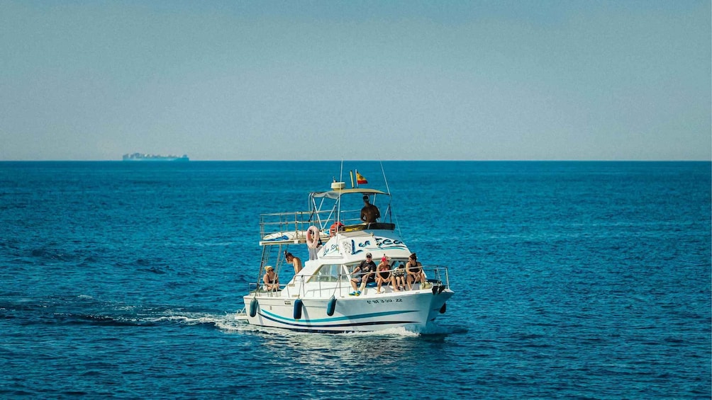 Picture 11 for Activity Benalmádena: Private boat with dolphins, snorkeling, activities, and slide 5