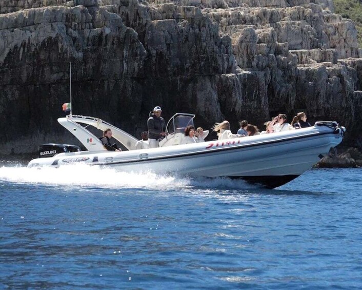 Picture 2 for Activity Vlorë: Sazan Island, Haxhi Ali Cave, and Karaburun Boat Tour 2