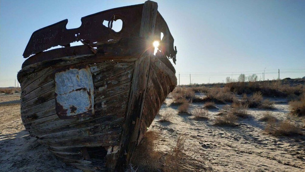 Picture 3 for Activity Daytrip from Khiva to Aral Sea Cemetery of Ships. All in one 5