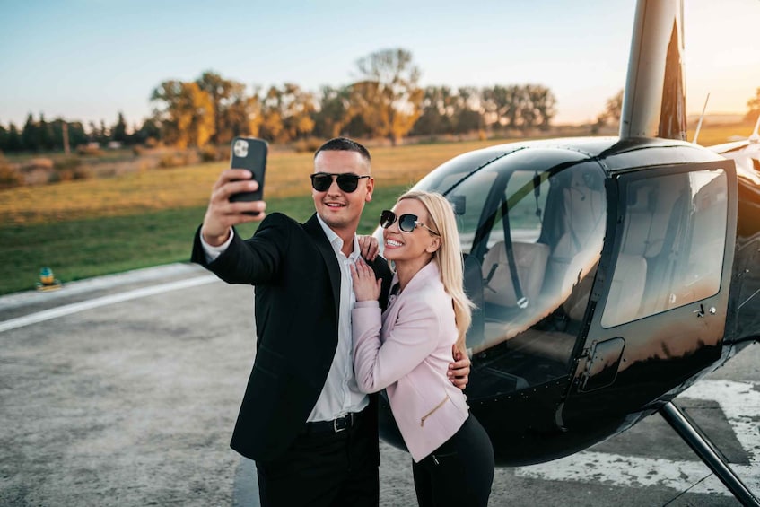 Belgrade: Helicopter Tour with Welcome Drink 1