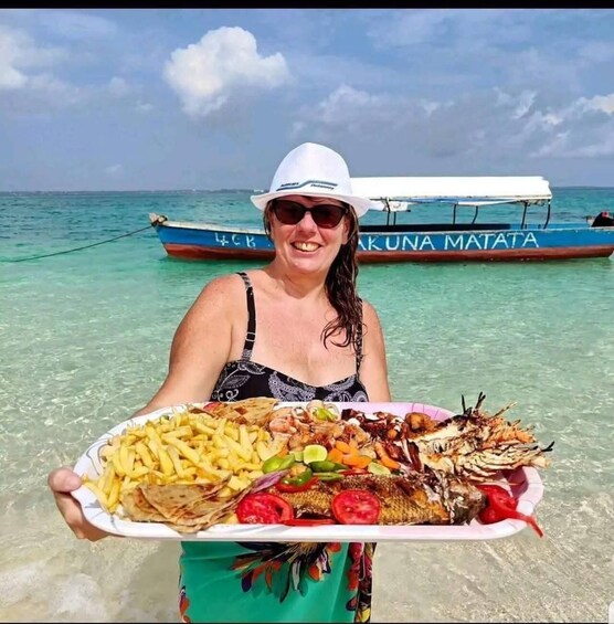 Picture 1 for Activity Zanzibar: Private Nakupenda Sandbank Tour with BBQ 4