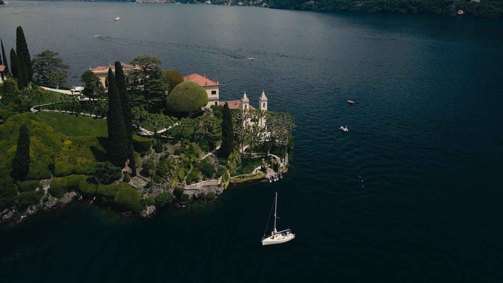 Picture 7 for Activity Lake Como: Sailing Boat Tour with Skipper and Aperitivo 3