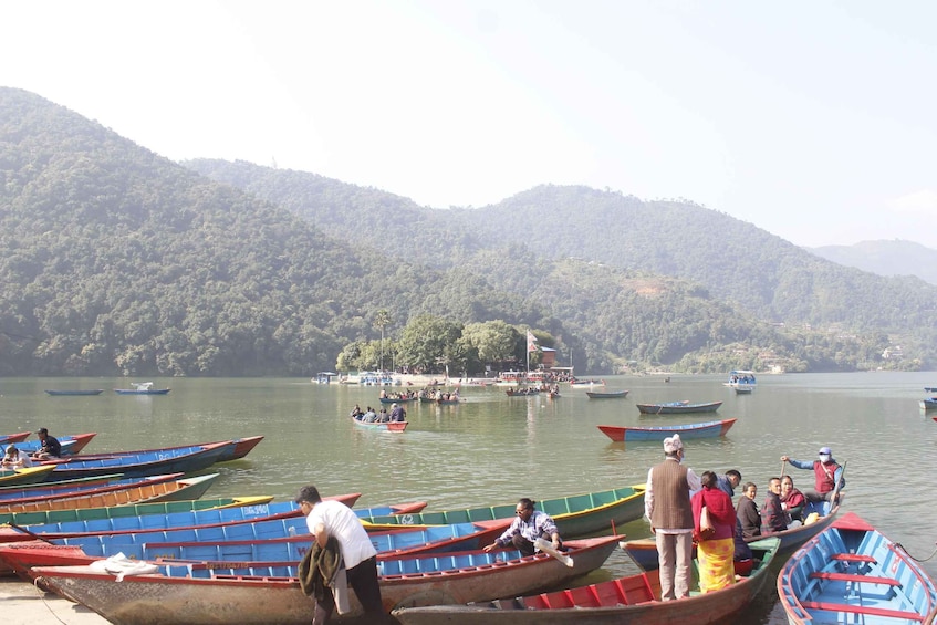 Picture 2 for Activity Pokhara: Pumdikot and Peace Stupa Day Hike with Boating 4