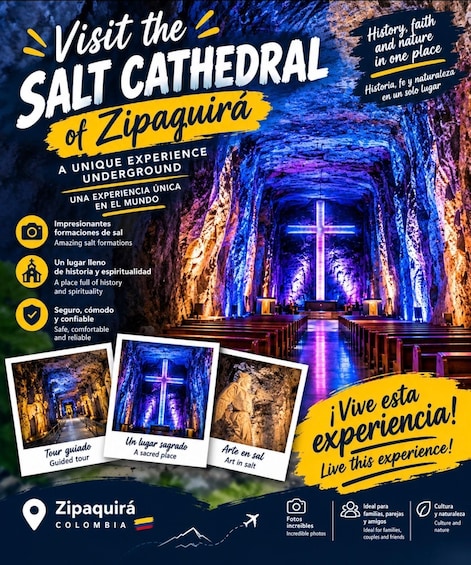 Bogotá: Private Tour to the Salt Cathedral in Zipaquirá 1