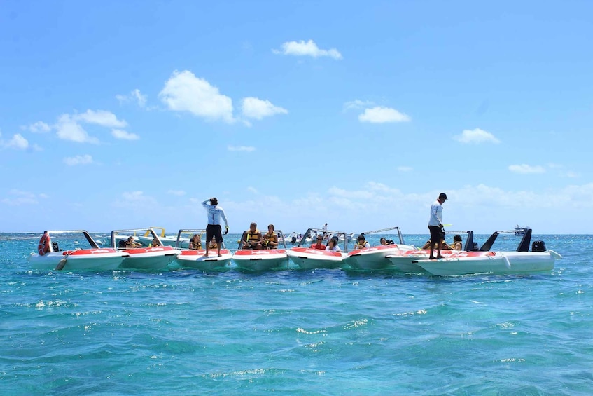 Picture 3 for Activity Cancun: Jungle Tour Adventure with Speedboat and Snorkeling. 3