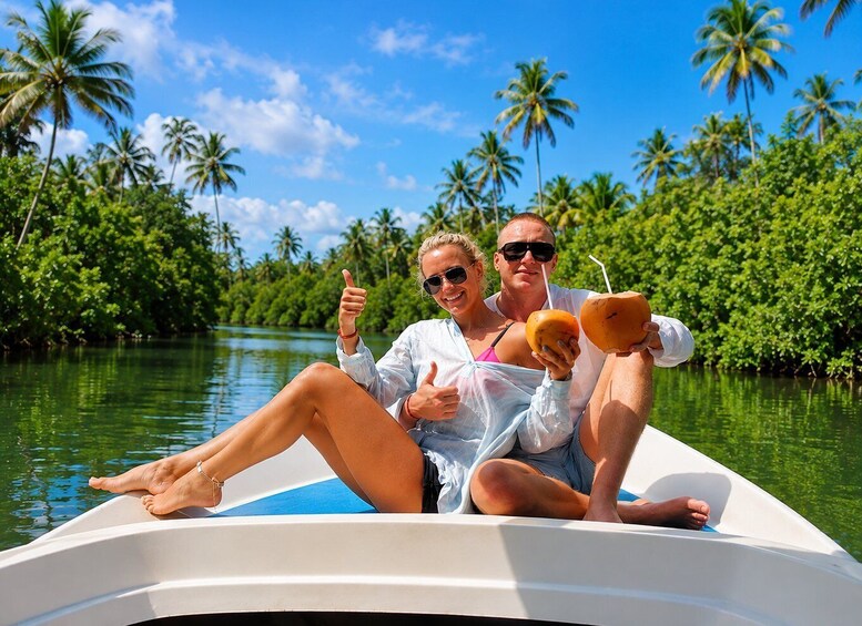 Koggala Lake Boat Safari with Wildlife & Cinnamon Island 1