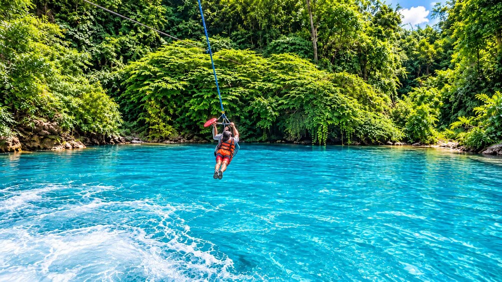 Picture 17 for Activity Cebu: Kawasan Falls Canyoneering Tour with Ziplining & Lunch 3