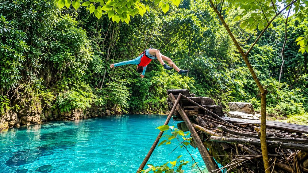 Picture 18 for Activity Cebu: Kawasan Falls Canyoneering Tour with Ziplining & Lunch 2