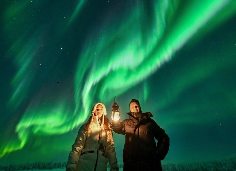 Picture 1 for Activity ⭐Rovaniemi: Authentic | Northern Lights Tour 100% guarantee⭐ 5