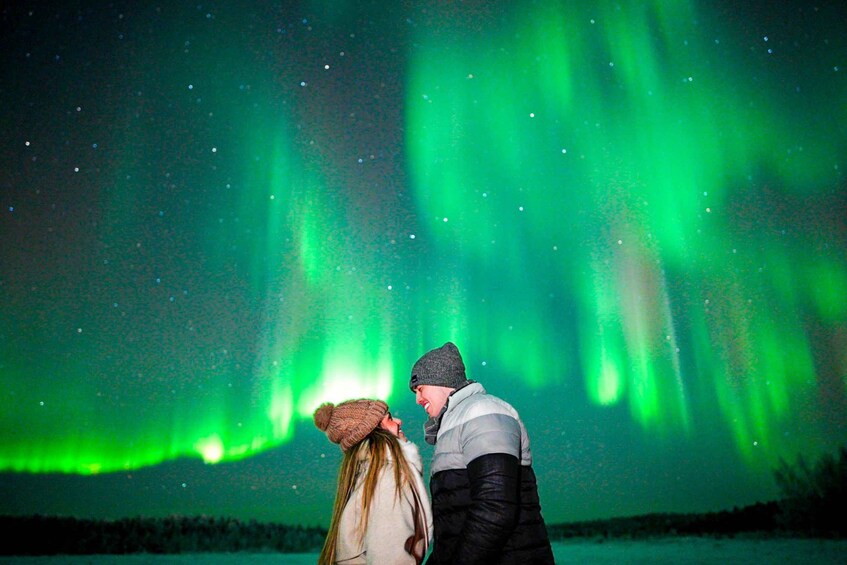 Picture 1 for Activity Rovaniemi: ⭐Northern Lights Tour | 100% Guaranteed & Photos⭐ 2