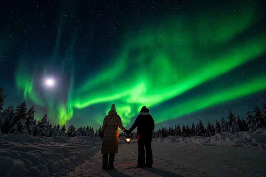 Picture 3 for Activity Rovaniemi: ⭐Northern Lights Tour | 100% Guaranteed & Photos⭐ 3
