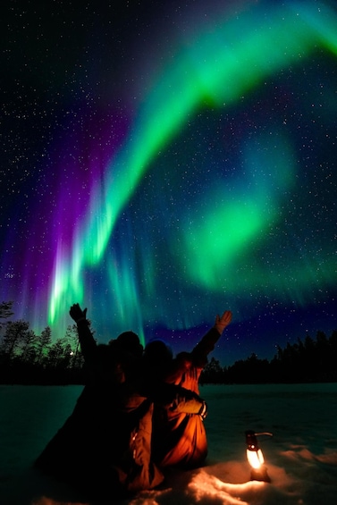 Picture 3 for Activity Rovaniemi: Northern Lights Tour 100% Guaranteed, Free Photos 4