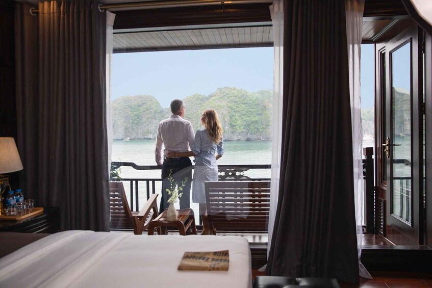 Picture 89 for Activity Hanoi: 2 Days Lan Ha & Halong Bay 5-Star Cruise with Balcony 2