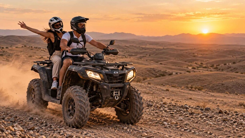 Marrakesh: Agafay Desert Quad, Camel Ride & Dinner Show 1