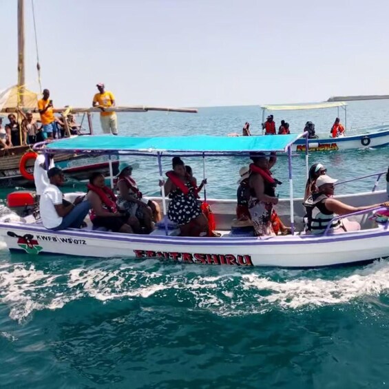 Picture 43 for Activity Diani Beach: Kisite Marine Park Dhow & Snorkeling with Lunch 5