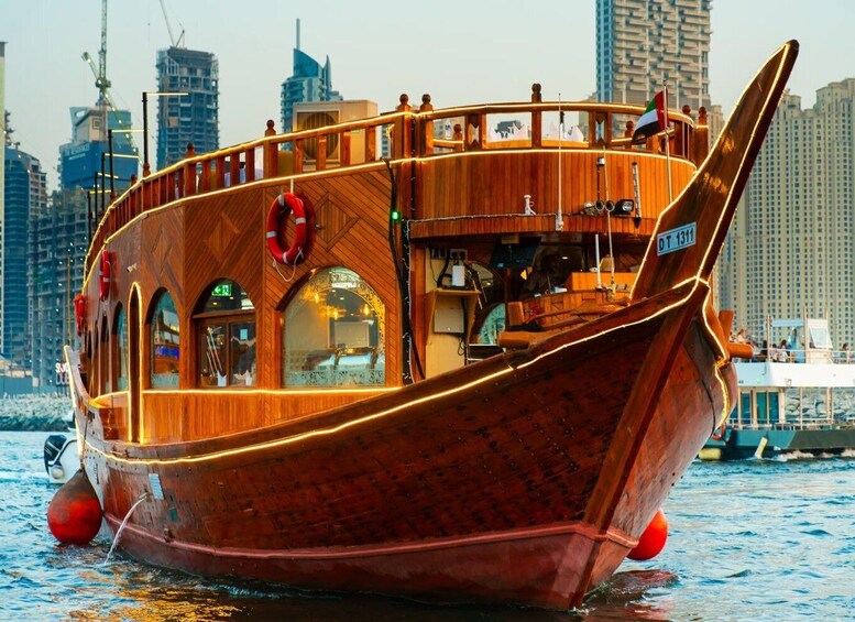5-Star Marina Dhow Cruise Sea Lounge 1