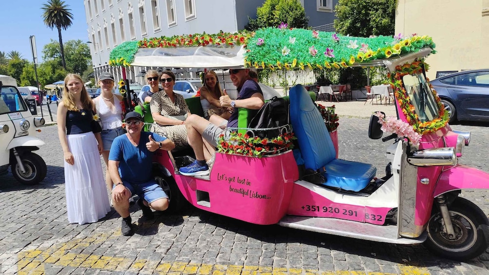 Picture 4 for Activity Lisbon Private Tuk Tuk Tour: Scenic Viewpoints & Local Guide 4