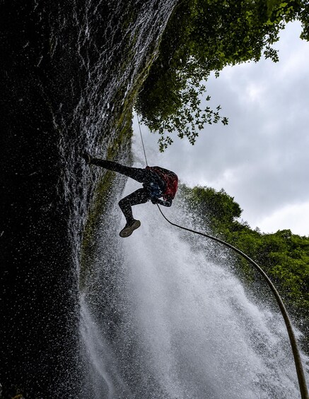 Picture 1 for Activity Bali: Canyoning Adventure at Aling Waterfall 4
