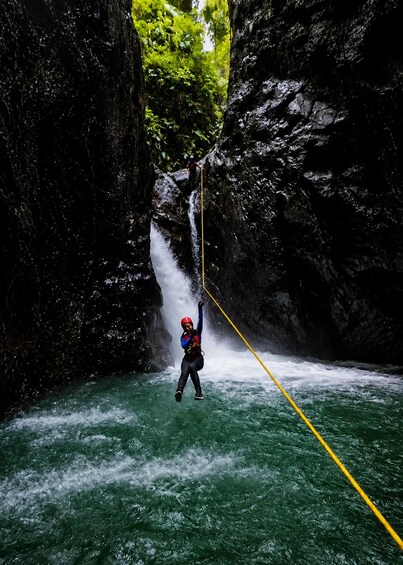 Picture 2 for Activity Bali: Canyoning Adventure at Aling Waterfall 5