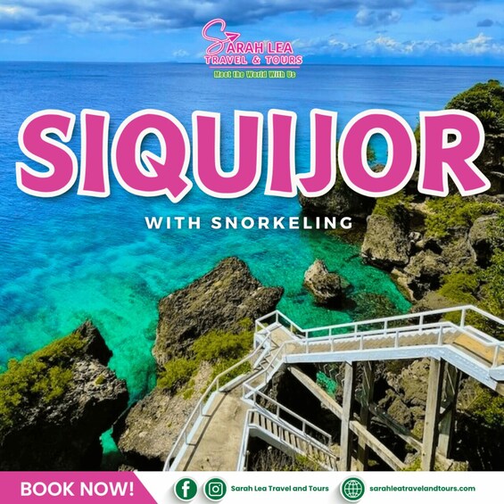 Picture 1 for Activity Siquijor: Island Adventure Day Trip with Snorkeling & Falls 4