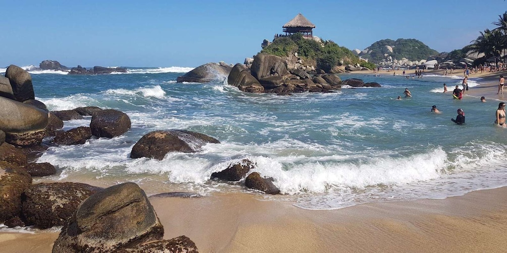 Picture 1 for Activity Santa Marta: Full Day Tayrona 7 Olas, Playa Cristal Nenguaje 3