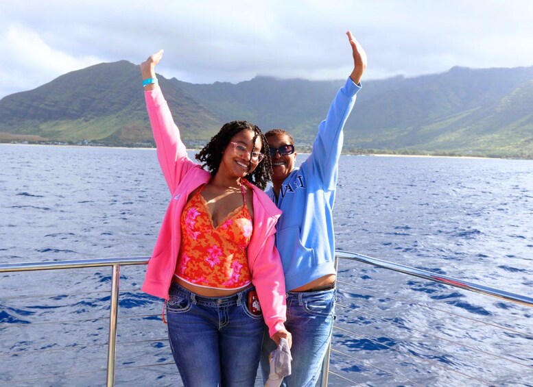 Picture 37 for Activity Oahu: 3 Ziplines & All-Inclusive Dolphin Watch Snorkel Cruise 2