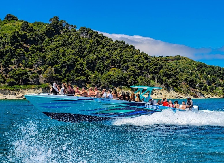 Durres: Speed Boat to Sazan Island, Pirate Cave & Karaburun 2