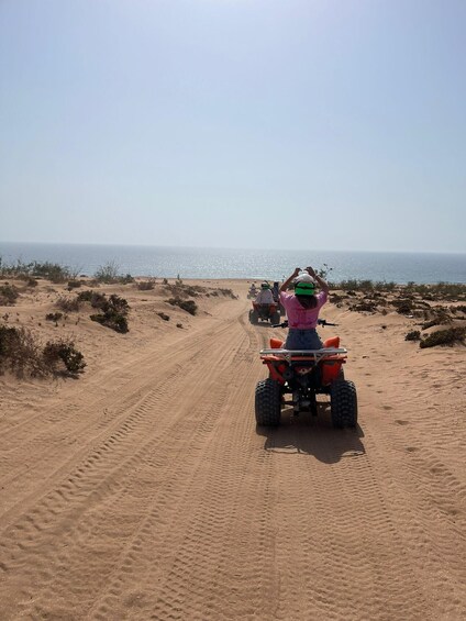 Picture 2 for Activity Agadir/Taghazout: ATV Quad Bike Desert Safari and Beach Tour 5