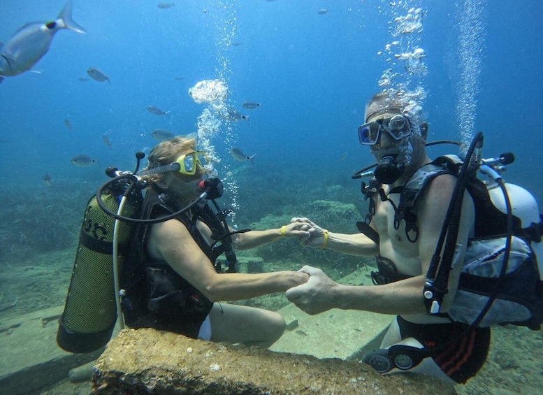 Side: Scuba Diving with Expert Diving Option 1